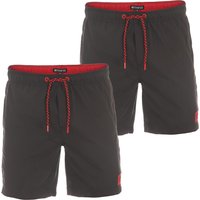 riverso Herren Badehose RIVDavid Regular Fit 2er Pack von riverso