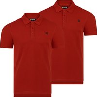 riverso Herren Basic Poloshirt RIVJohn Regular Fit 2er Pack von riverso