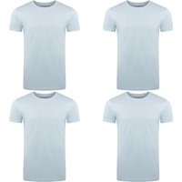 riverso Herren Basic T-Shirt RIVAaron Regular Fit 4er Pack von riverso