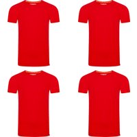 riverso Herren Basic T-Shirt RIVJonas Regular Fit 4er Pack von riverso