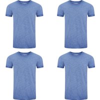 riverso Herren Basic T-Shirt RIVMatteo Regular Fit 4er Pack von riverso