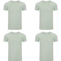 riverso Herren Basic T-Shirt RIVMatteo Regular Fit 4er Pack von riverso