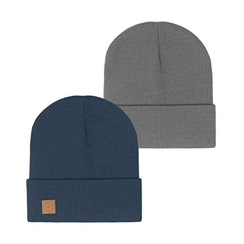 riverso Herren Beanie RIVFabian Outdoormütze Strickmütze Laufmütze Wintermütze Unisex Einfarbig 100% Acryl Einheitsgröße, Größe:One Size, Farbe:Farbmix 11 von riverso