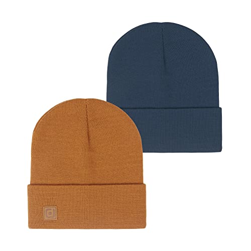 riverso Herren Beanie RIVFabian Outdoormütze Strickmütze Laufmütze Wintermütze Unisex Einfarbig 100% Acryl Einheitsgröße, Größe:One Size, Farbe:Farbmix 7 von riverso