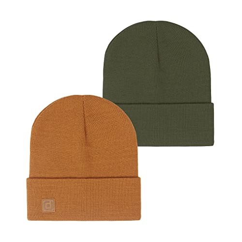 riverso Herren Beanie RIVFabian Outdoormütze Strickmütze Laufmütze Wintermütze Unisex Einfarbig 100% Acryl Einheitsgröße, Größe:One Size, Farbe:Farbmix 8 von riverso