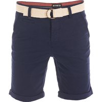 riverso Kurze Hosen Herren Sommer Chino Shorts mit Gürtel Regular Fit RIVHenry von riverso