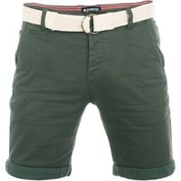 riverso Kurze Hosen Herren Sommer Chino Shorts mit Gürtel Regular Fit RIVHenry von riverso