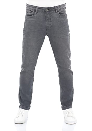 riverso Herren Jeans Hose RIVChris Straight Fit Jeanshose Baumwolle Denim Stretch Grau w30, Farbe:Grey Denim (G121), Größe:30W / 32L von riverso