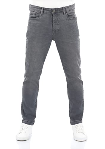 riverso Jeans Herren Stretch lang Straight Fit RIVChris Jeanshose Hose Grau w33, Farbe:Grey Denim (G121), Größe:33W / 32L von riverso