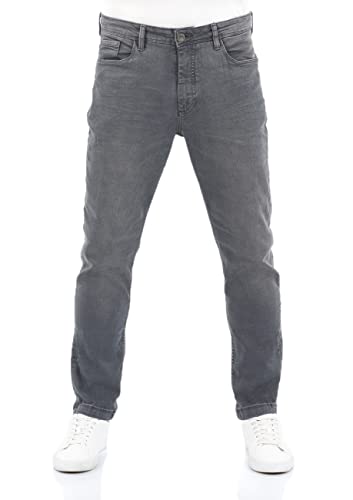 riverso Herren Jeans Hose RIVChris Straight Fit Jeanshose Baumwolle Denim Stretch Grau w34, Farbe:Grey Denim (G121), Größe:34W / 36L von riverso