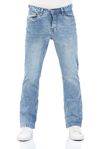 riverso Jeans Herren Bootcut RIVFalko Denim Stretch Blau w31, Farbe:Light Blue Denim (L148), Größe:31W / 34L von riverso