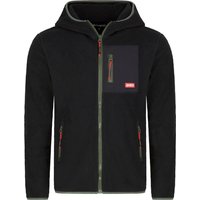 riverso Fleecejacke Herren mit Kapuze Regular Fit RIVHenning von riverso