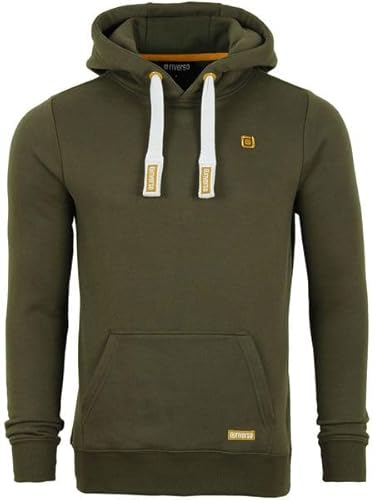 riverso Hoodie Herren Regular Fit RIVLinus Kapuzenpullover Pullover Sweatshirt Streetwear Grün 5XL, Größe:5XL, Farbe:Ivy Green von riverso