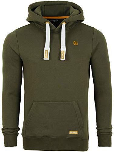 riverso Hoodie Herren Regular Fit RIVLinus Kapuzenpullover Pullover Sweater Grün S, Größe:S, Farbe:Ivy Green von riverso