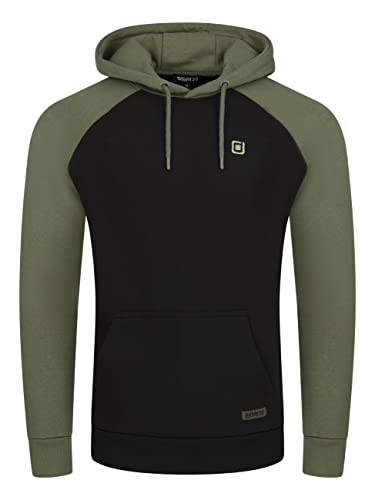 riverso Herren Kapuzenpullover RIVNino Hoodie Sweatshirt Pullover Kapuze Kängurutaschen Regular Fit Baumwolle Schwarz XL, Größe:XL, Farbe:Black riverso Herren Kapuzenpullover RIVNino Hoodie Sweatshirt Pullover Kapuze Kängurutaschen Regular Fit Baumwolle Schwarz XL, Größe:XL, Farbe:Black von riverso