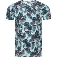 riverso Herren Rundhals T-Shirt RIVBill Regular Fit von riverso