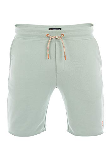 riverso Herren Sweat Short RIVMax Kurze Sweatshorts Bermuda Sommer Sport Shorts Baumwolle Grün M, Größe:M, Farbe:Silt Green (12300) von riverso