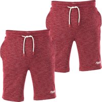 riverso Kurze Hosen Herren Sport mit Taschen Regular Fit RIVMike 2er Pack Set von riverso