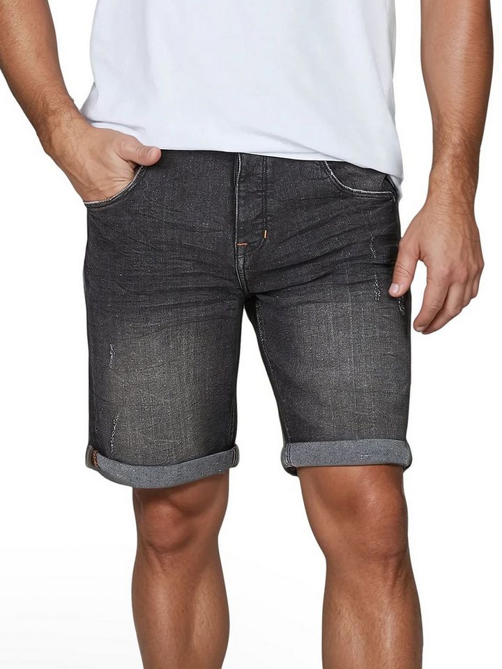 riverso Jeansshorts Herren Shorts RIVTom Regular Fit Bermudashorts mit Stretch riverso Jeansshorts Herren Shorts RIVTom Regular Fit Bermudashorts mit Stretch von riverso