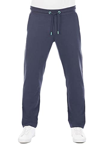 riverso Jogginghose Herren Baumwolle lang Regular Fit RIVGuido Sporthose Trainingshose Freizeithose Blau 5XL, Größe:5XL, Farbe:Navy von riverso
