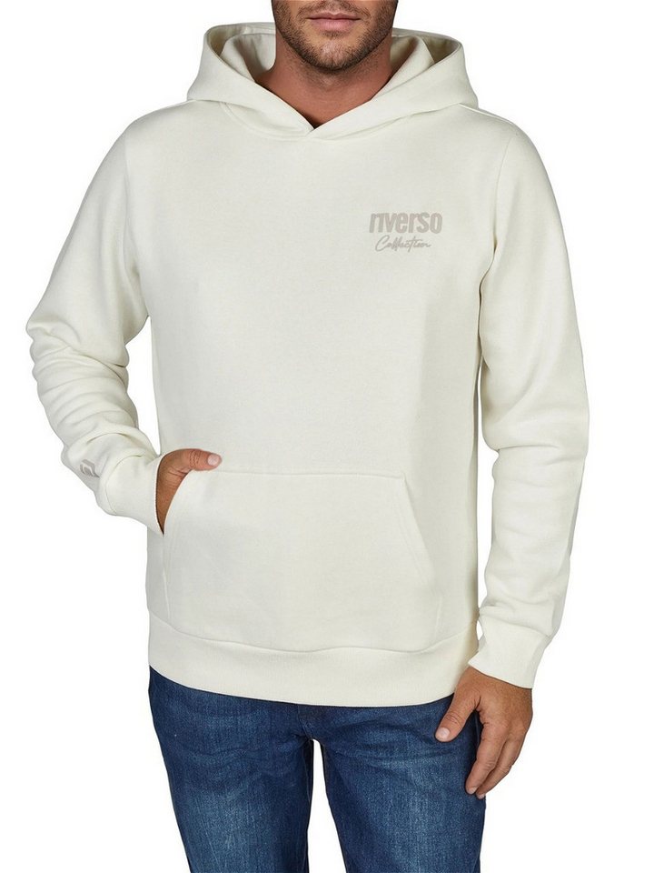 riverso Kapuzenpullover Herren Printed Hoodie RIVScott Regular Fit Streetwear Sweatshirt mit Kapuze von riverso