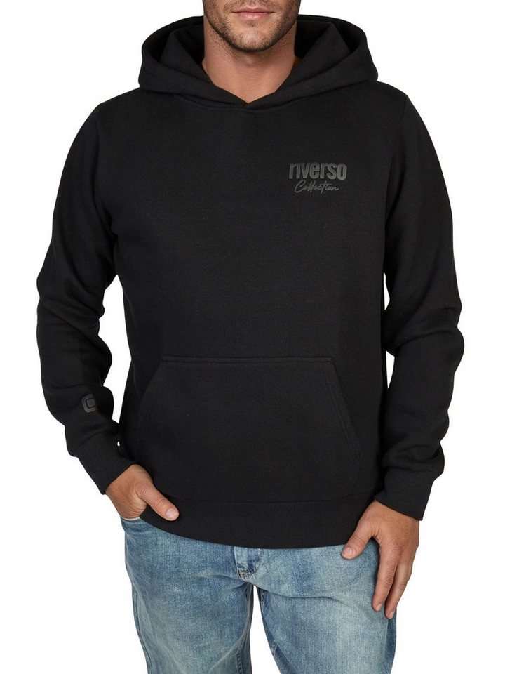 riverso Kapuzenpullover Herren Printed Hoodie RIVScott Regular Fit Streetwear Sweatshirt mit Kapuze von riverso