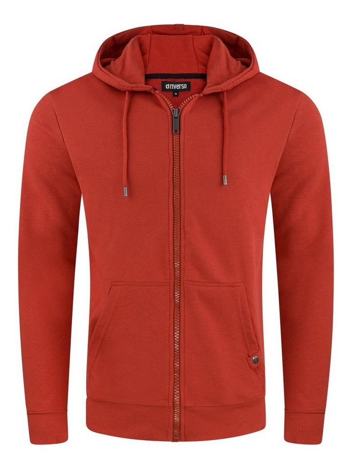 riverso Kapuzensweatjacke Herren Sweatjacke RIVNils Regular Fit Hoodie mit Kängurutasche von riverso