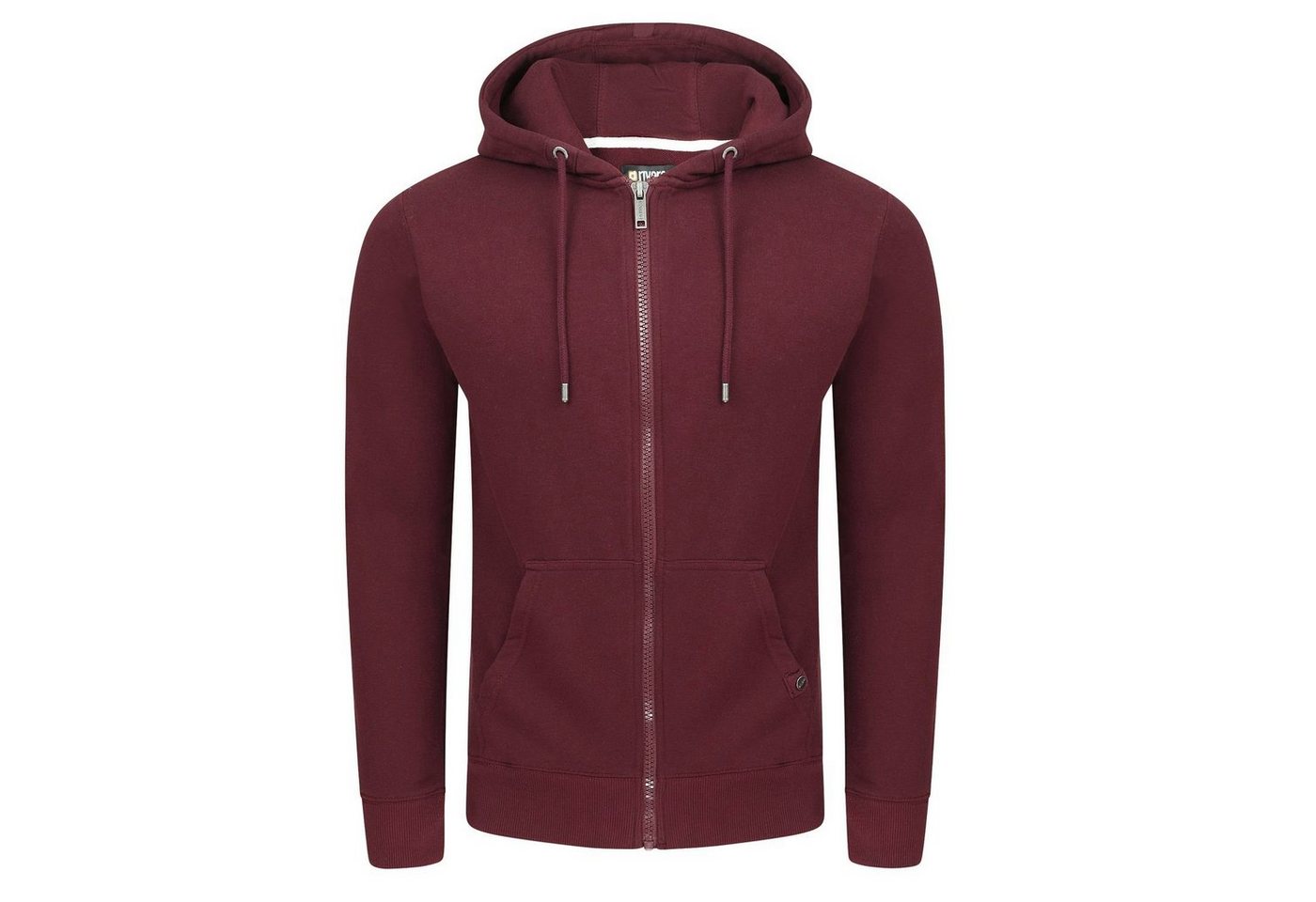 riverso Kapuzensweatjacke Herren Sweatjacke RIVNils Regular Fit Hoodie mit Kängurutasche von riverso