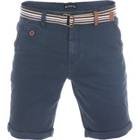 riverso Kurze Hosen Herren Chino Shorts Kurz mit Gürtel RIVKlaas Regular Fit von riverso