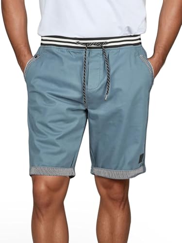 riverso Kurze Hosen Herren Stretch Regular Fit RIVAngelo Bermuda Shorts Sommer, Größe:M, Farbe:Pigeon Blue riverso Kurze Hosen Herren Stretch Regular Fit RIVAngelo Bermuda Shorts Sommer, Größe:M, Farbe:Pigeon Blue von riverso