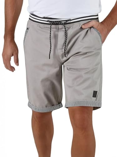 riverso Kurze Hosen Herren Stretch Regular Fit RIVAngelo Bermuda Shorts Sommer, Größe:S, Farbe:Frost Grey riverso Kurze Hosen Herren Stretch Regular Fit RIVAngelo Bermuda Shorts Sommer, Größe:S, Farbe:Frost Grey von riverso