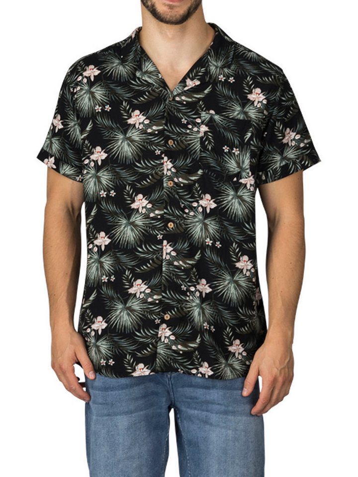 riverso Hawaiihemd Herren Sommerhemd RIVMick Regular Fit (1-tlg) von riverso