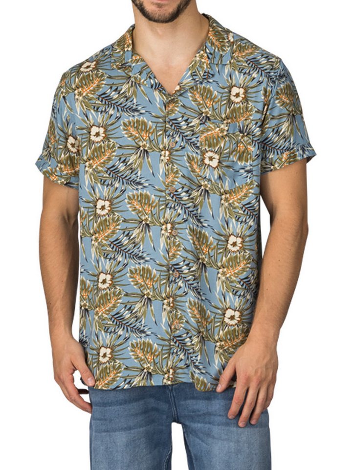 riverso Hawaiihemd Herren Sommerhemd RIVMick Regular Fit (1-tlg) von riverso