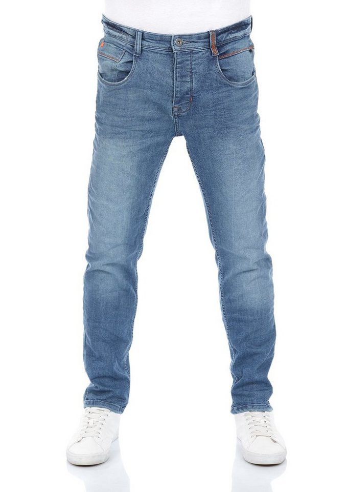 riverso Slim-fit-Jeans Herren Jeanshose RIVCaspar Slim Fit Denim Hose mit Stretch von riverso