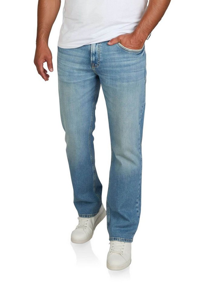 riverso Straight-Jeans Herren Jeanshose RIVEddy Regular Fit Denim Hose mit Stretch von riverso