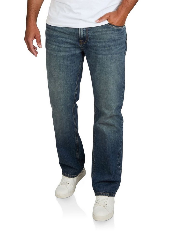 riverso Straight-Jeans Herren Jeanshose RIVEddy Regular Fit Denim Hose mit Stretch von riverso