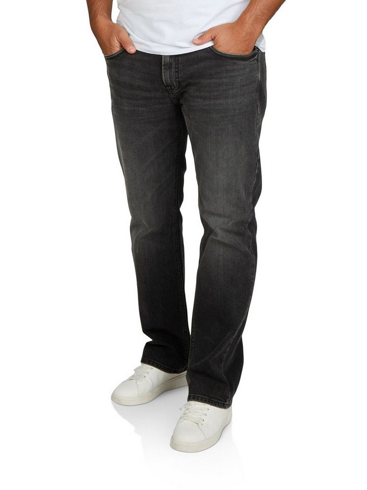 riverso Straight-Jeans Herren Jeanshose RIVEddy Regular Fit Denim Hose mit Stretch von riverso