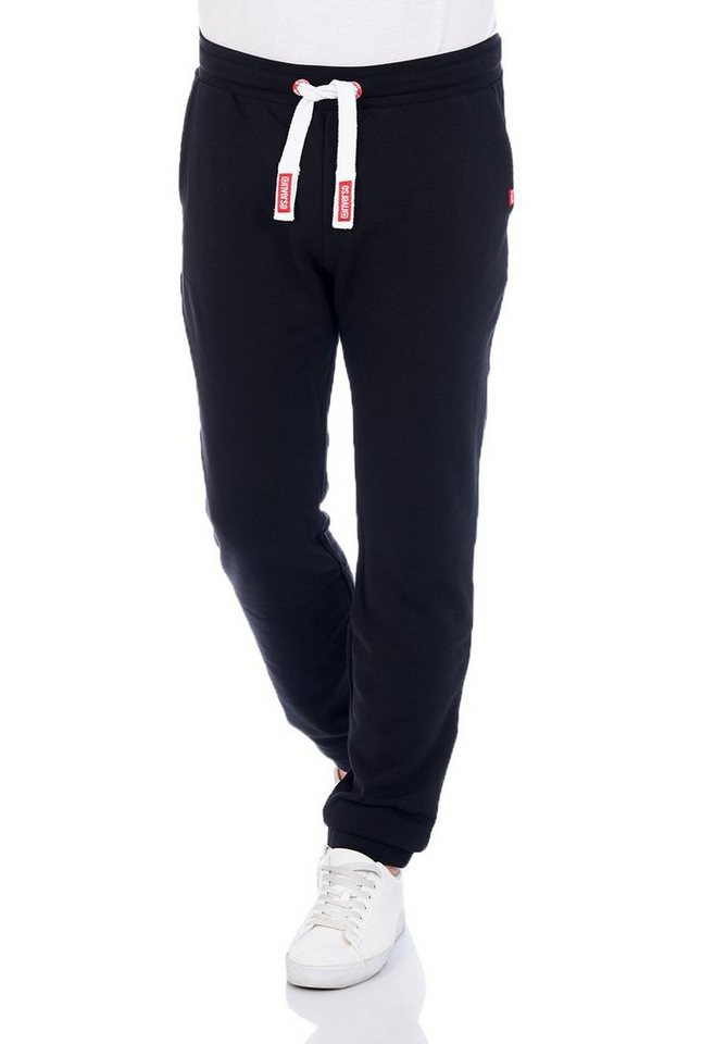 riverso Sweathose Herren Joggingshose RIVLino Regular Fit Trainingshose aus pflegeleichter Baumwollmischung von riverso