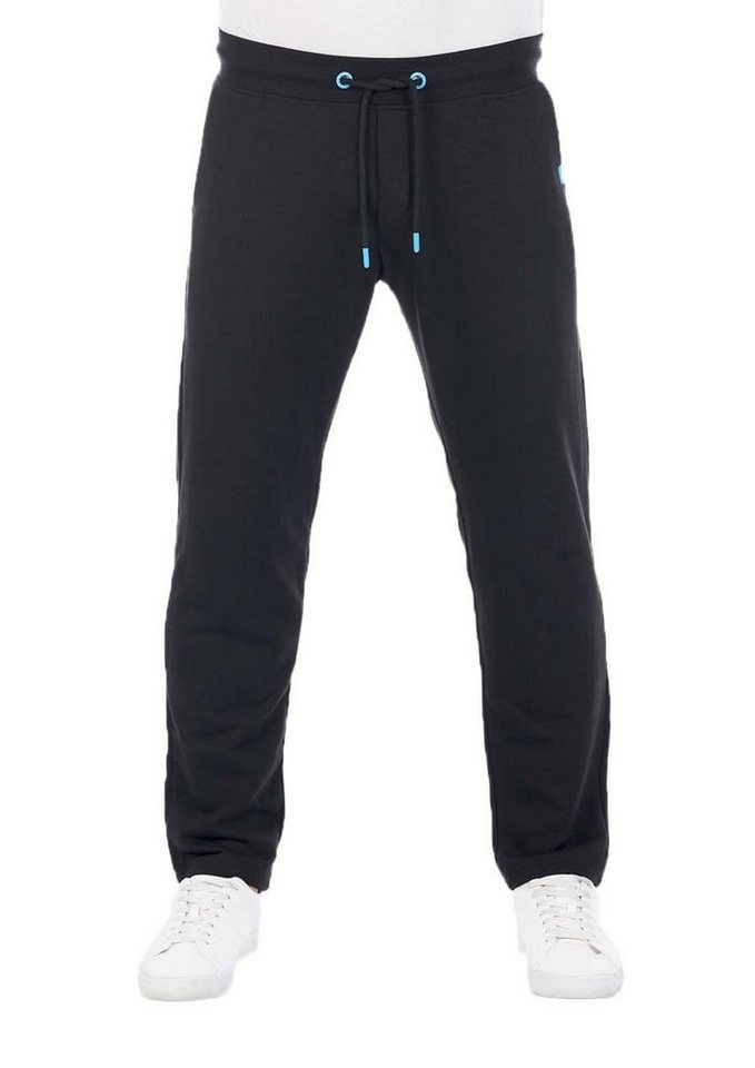riverso Sweathose Herren Jogginghose RIVGuido Regular Fit Trainingshose aus pflegeleichter Baumwollmischung von riverso