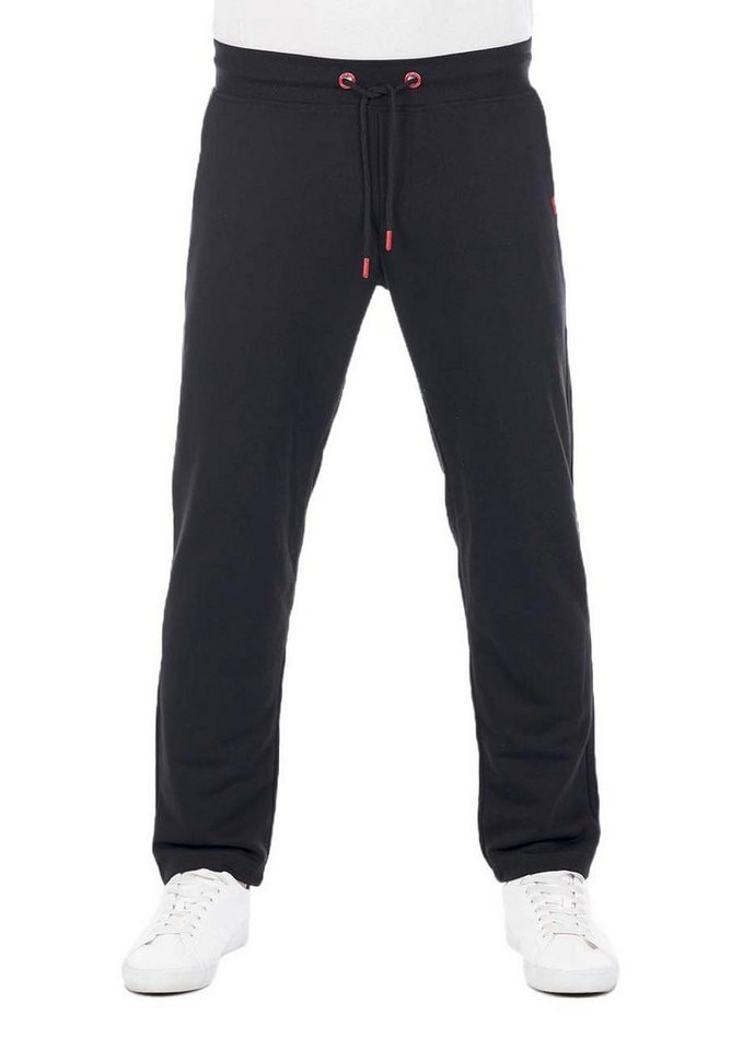 riverso Sweathose Herren Jogginghose RIVGuido Regular Fit Trainingshose aus pflegeleichter Baumwollmischung von riverso