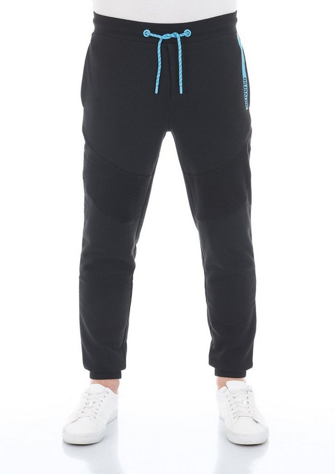 riverso Sweathose Herren Jogginghose RIVTill Slim Fit Trainingshose aus pflegeleichter Baumwollmischung von riverso