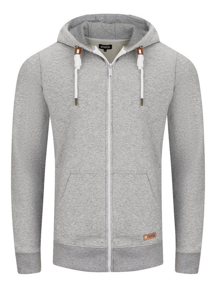 riverso Kapuzensweatjacke Herren Sweatjacke RIVThilo Regular Fit Hoodie von riverso