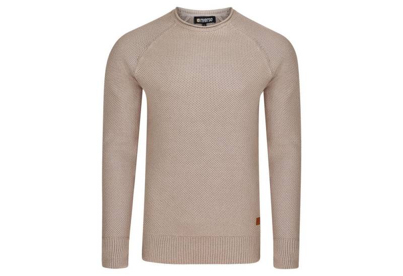 riverso Sweatshirt Herren Rundhals Pullover RIVElias Regular Fit Basic Longsleeve Shirt aus 100% Baumwolle von riverso