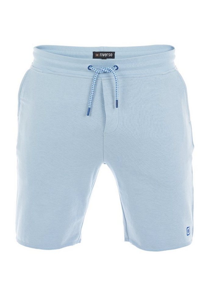 riverso Sweatshorts Herren Sportshorts RIVMax Regular Fit Bermudashort mit Kordelzug von riverso