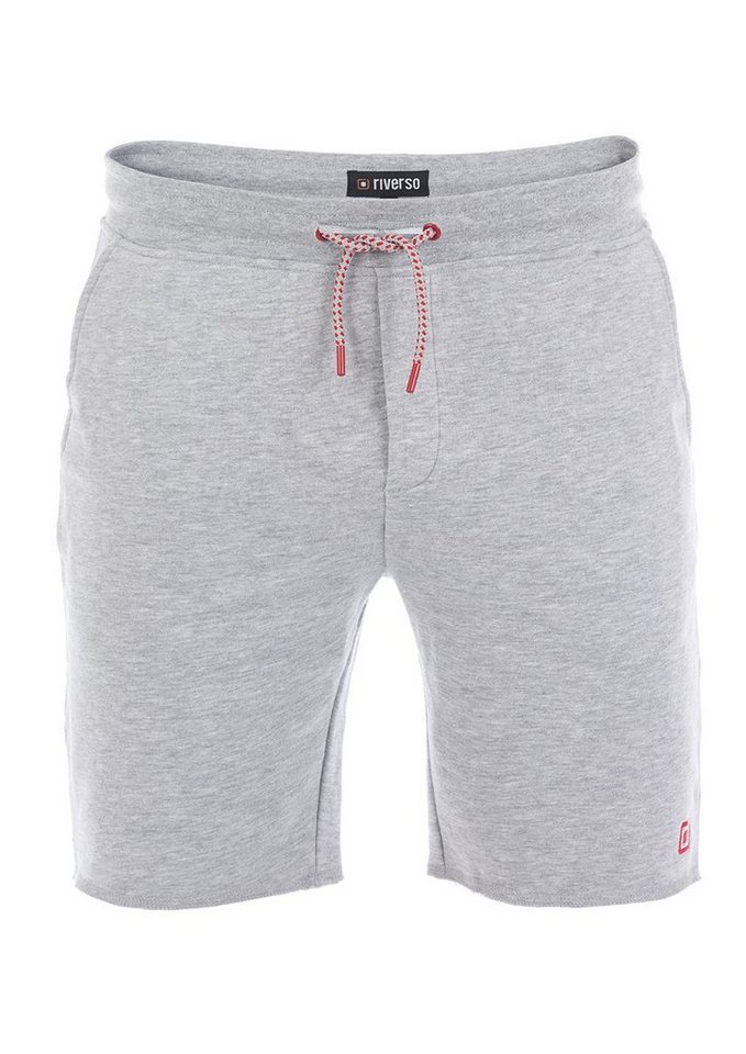 riverso Sweatshorts Herren Sportshorts RIVMax Regular Fit Bermudashort mit Kordelzug von riverso