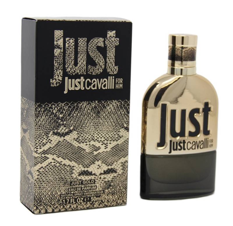 roberto cavalli Eau de Parfum Roberto Cavalli For Him Just Gold Eau de Parfum 50ml von roberto cavalli