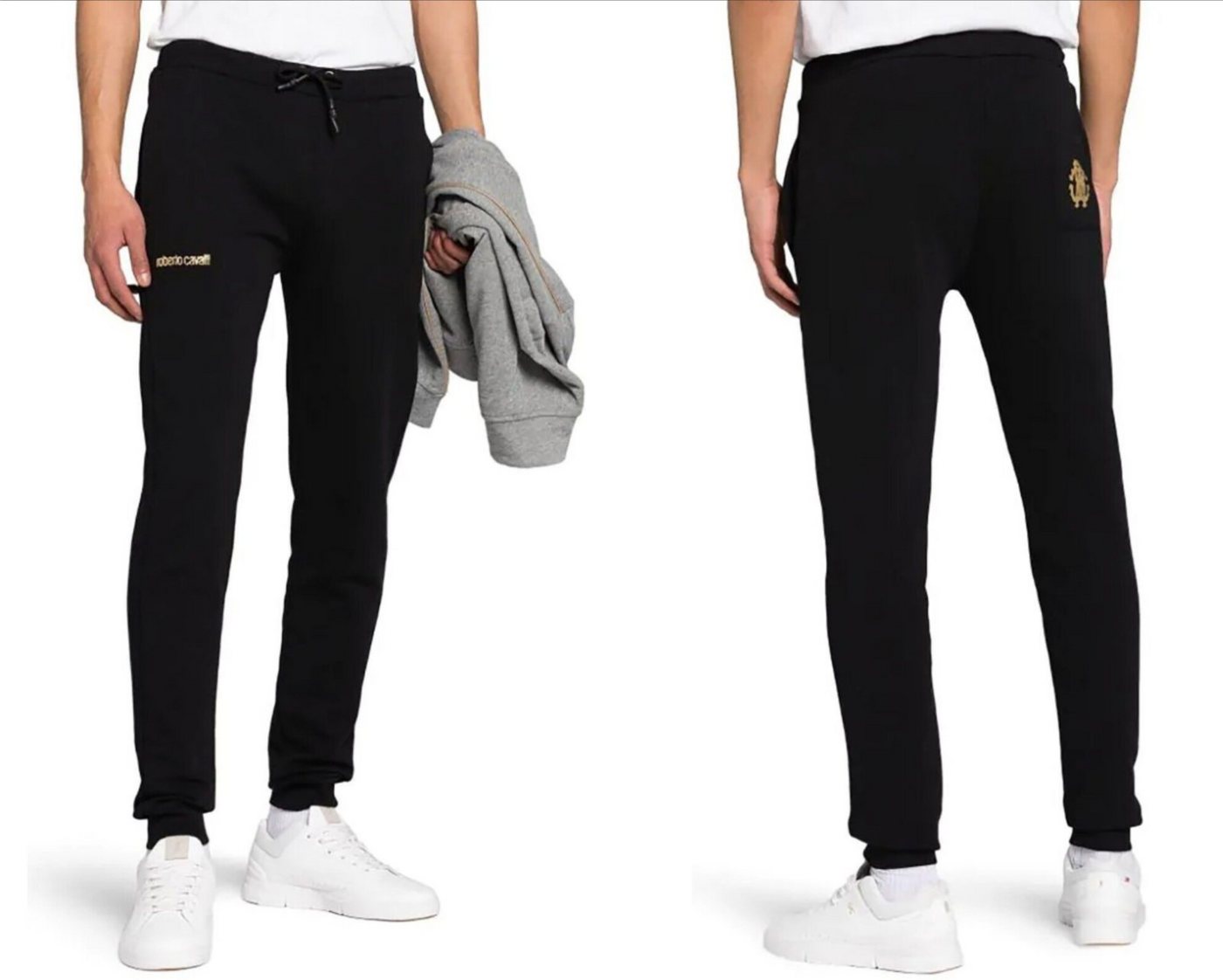 roberto cavalli Jogginghose ROBERTO CAVALLI FIRENZE RC Monogram Sweatpants Jogginghose Hose Pants von roberto cavalli