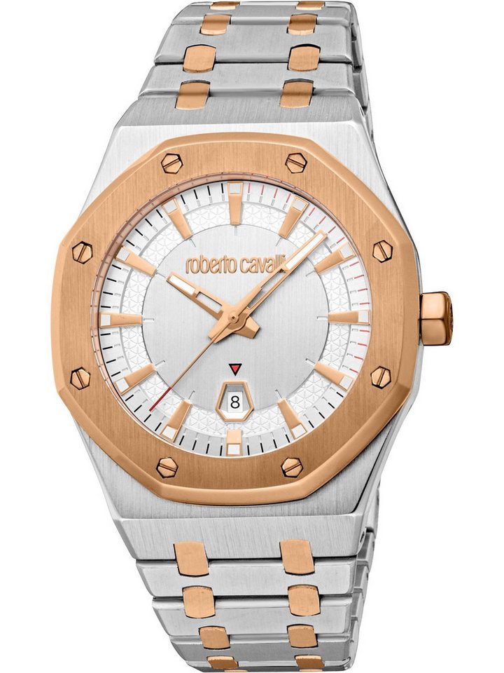 roberto cavalli Quarzuhr Roberto Cavalli Herren-Uhren Analog Quarz, Klassikuhr von roberto cavalli