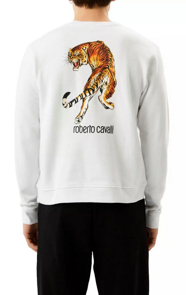 roberto cavalli Sweatshirt Firenze Tiger Sweatshirt Unisex Ob Freizeit, Streetwear oder als Statement-Piece von roberto cavalli