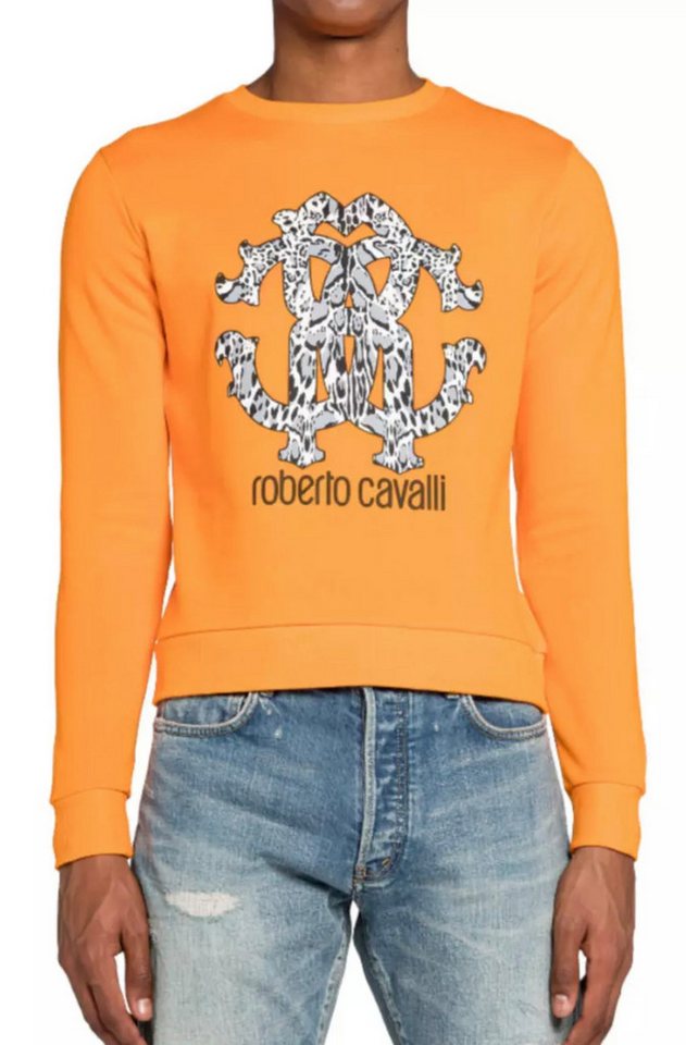 roberto cavalli Sweatshirt Unisex Lynx RC Logo Pullover Genderneutrales Design für vielseitigen Einsatz von roberto cavalli